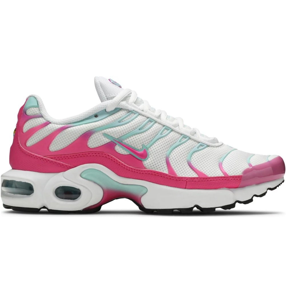 Nike - Airmax Plus (GS) White/Siren Red - Red Stardust |6Y/7.5US/38.5EU | NIB